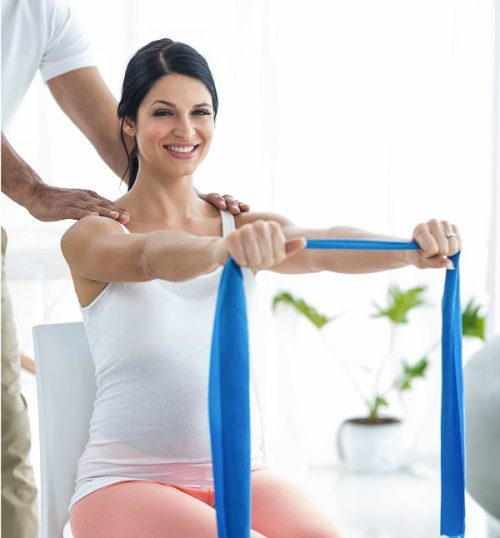 physiotherapy to pregnant woman